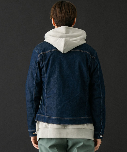 UNITED TOKYO（ユナイテッドトウキョウ）の「モーションフィットデニムジャケット（デニムジャケット・メンズ・ブルー/ネイビー・1/2/3）」の5枚目の写真