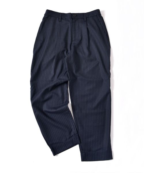 SHIPS（シップス）の「SU: SOLOTEX（R) ワイドテーパード イージーパンツ ■（その他パンツ・メンズ・ネイビー/ブラック/チャコールグレー・S/M/L）」の3枚目の写真