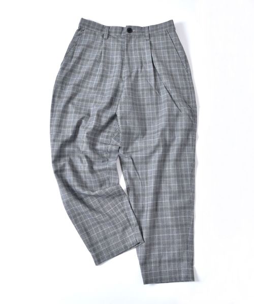 SHIPS（シップス）の「SU: SOLOTEX（R) ワイドテーパード イージーパンツ ■（その他パンツ・メンズ・ネイビー/ブラック/チャコールグレー・S/M/L）」の15枚目の写真