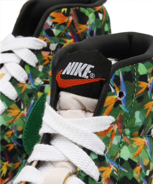 NIKE(ナイキ)の「ナイキ ブレイザー フラワープリントパック NIKE BLAZER MID PRM VNTG QS 638322-900(スニーカー・レディース・グリーン・28cm/23.5cm/27.5cm/27cm/29cm/26.5cm/24cm/28.5cm/26cm/24.5cm/23cm)」の5枚目の写真