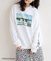 SLOBE citron. ROBERTA BAYLEY スウェット◆