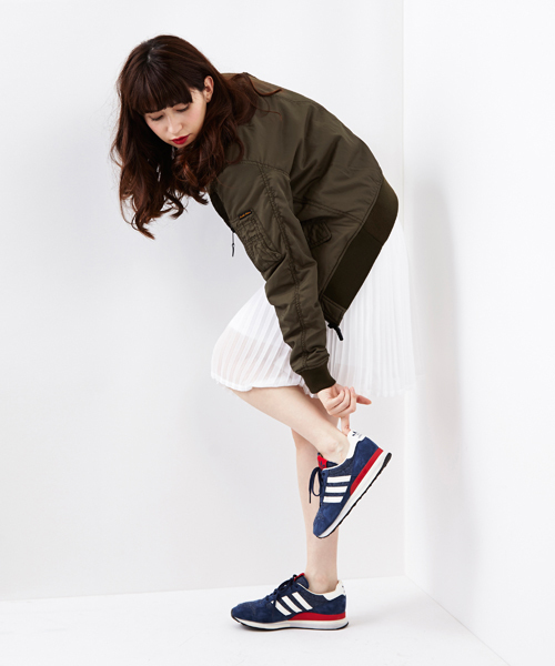 Another Edition(アナザーエディション)の「adidas ZX500OG AE SP(スニーカー・レディース・ネイビー・24.0cm/22.5cm/23.0cm/25cm/23.5cm/24.5cm)」の4枚目の写真