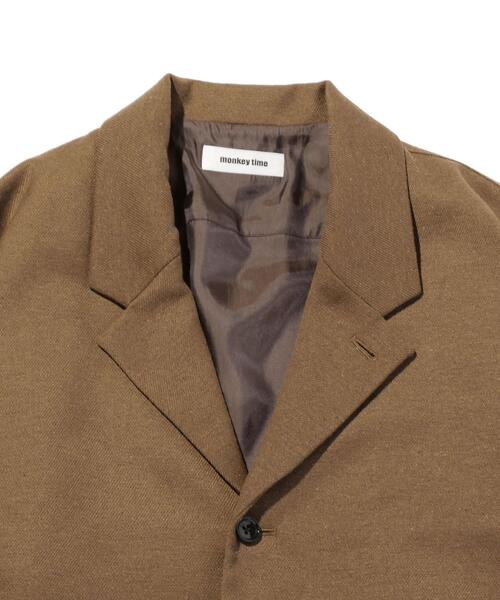 MONKEY TIME（モンキータイム）の「＜monkey time＞ TW/SRG TWILL CPO SHIRT/シャツジャケット（ブルゾン・メンズ・ダークグレー/ブラウン/パープル・LARGE/SMALL/MEDIUM/X-LARGE）」の13枚目の写真