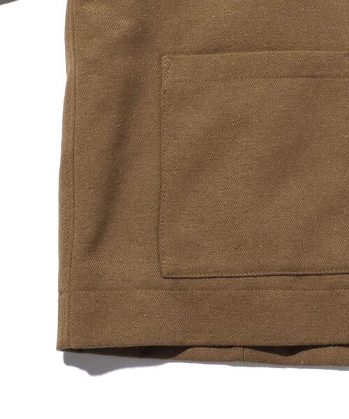 MONKEY TIME（モンキータイム）の「＜monkey time＞ TW/SRG TWILL CPO SHIRT/シャツジャケット（ブルゾン・メンズ・ダークグレー/ブラウン/パープル・LARGE/SMALL/MEDIUM/X-LARGE）」の15枚目の写真