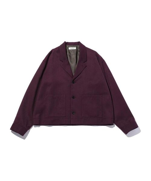 MONKEY TIME（モンキータイム）の「＜monkey time＞ TW/SRG TWILL CPO SHIRT/シャツジャケット（ブルゾン・メンズ・ダークグレー/ブラウン/パープル・LARGE/SMALL/MEDIUM/X-LARGE）」の8枚目の写真