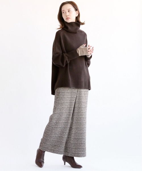 セール】AQUAハイネックワイドプルオーバー◇（ニット/セーター