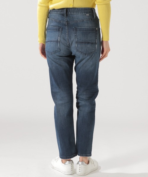 BAYFLOW(ベイフロー)の「ストレッチストレートデニム 20SS(デニムパンツ・レディース・ホワイト/ネイビー/ブルー・SMALL/MEDIUM/LARGE)」の8枚目の写真