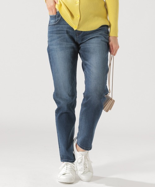 BAYFLOW(ベイフロー)の「ストレッチストレートデニム 20SS(デニムパンツ・レディース・ホワイト/ネイビー/ブルー・SMALL/MEDIUM/LARGE)」の19枚目の写真