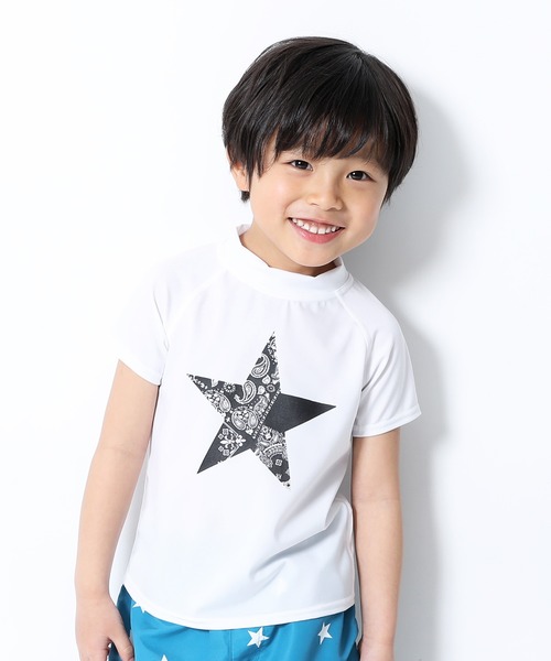 devirock（デビロック）の「半袖ラッシュガード（ラッシュガード・キッズ・その他/その他2/その他3/その他4/その他5/その他6/その他7/その他8/その他9/その他10/その他11/その他12/その他13・110cm/100cm/120cm/130cm/140cm/150cm/160cm）」の4枚目の写真