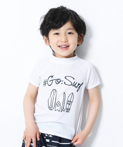 devirock（デビロック）の「半袖ラッシュガード（ラッシュガード・キッズ・その他/その他2/その他3/その他4/その他5/その他6/その他7/その他8/その他9/その他10/その他11/その他12/その他13・110cm/100cm/120cm/130cm/140cm/150cm/160cm）」の2枚目の写真