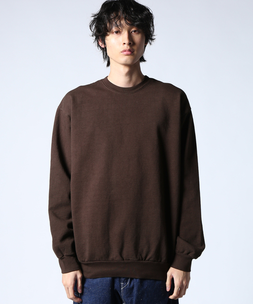 JOURNAL STANDARD（ジャーナルスタンダード）の「【LA APPAREL / ロサンゼルスアパレル】 14oz. Heavy Fleece Pullover C（Tシャツ/カットソー・メンズ・ブラウン/Red・SMALL/MEDIUM/LARGE/X-LARGE）」の4枚目の写真