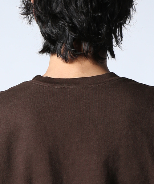 JOURNAL STANDARD（ジャーナルスタンダード）の「【LA APPAREL / ロサンゼルスアパレル】 14oz. Heavy Fleece Pullover C（Tシャツ/カットソー・メンズ・ブラウン/Red・SMALL/MEDIUM/LARGE/X-LARGE）」の8枚目の写真