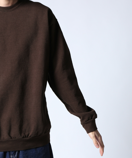 JOURNAL STANDARD（ジャーナルスタンダード）の「【LA APPAREL / ロサンゼルスアパレル】 14oz. Heavy Fleece Pullover C（Tシャツ/カットソー・メンズ・ブラウン/Red・SMALL/MEDIUM/LARGE/X-LARGE）」の9枚目の写真