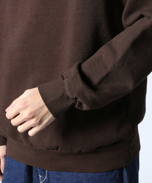 JOURNAL STANDARD（ジャーナルスタンダード）の「【LA APPAREL / ロサンゼルスアパレル】 14oz. Heavy Fleece Pullover C（Tシャツ/カットソー・メンズ・ブラウン/Red・SMALL/MEDIUM/LARGE/X-LARGE）」の10枚目の写真