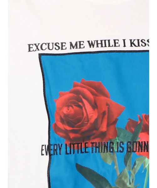 jouetie（ジュエティ）の「フォトBIG T（Tシャツ/カットソー・レディース・ブラック/オフホワイト/グリーン・MEDIUM）」の22枚目の写真