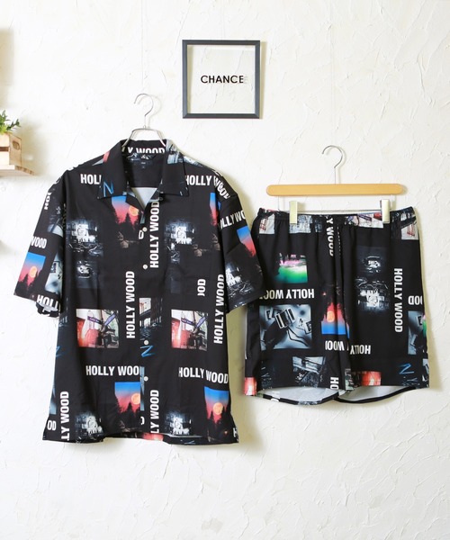 WESTSEA（ウエストシー）の「WEB限定　別注 デザイン柄半袖開襟シャツ＆ショーツセットアップ（セットアップ・メンズ・ブルー系その他/その他15/グレー系その他2/その他2/その他10/ブラック×ブルー/ベージュ系その他/その他11/ブルー系その他2/ブラック×ピンク/ホワイト系その他7/ブラック系その他7/その他/その他1/ブラック系その他5/ホワイト×レッド/ブラック×レッド/グレー系その他/ホワイト×ブラック/ブラック×ホワイト/ホワイト系その他5/ホワイト系その他4/ブラック系その他4/ブラウン系その他/その他12/その他13/その他14/ブラック系その他/ホワイト系その他2/ネイビー/ブラック系その他2/ホワイト系その他3/ブラック系その他3/オフホワイト/グレー/ブラウン/ブラック/ホワイト系その他/その他7/その他8/その他9/ブラウン系その他2/ホワイト/レッド/その他4/その他5/ホワイト系その他6/アイボリー/その他3/その他6/レッド系その他/ブルー系その他3/ベージュ・M/L/XL）」の21枚目の写真