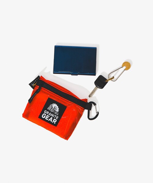 Granite Gear(グラナイトギア)の「GRANITE GEAR / TRAIL WALLET M(ポーチ・レディース・ホワイト/ブラック/パープル/カーキ/サックスブルー/イエロー/オレンジ/ミント/ブラック系その他4/ピンク/チャコールグレー/ブルー・ONE SIZE)」の12枚目の写真