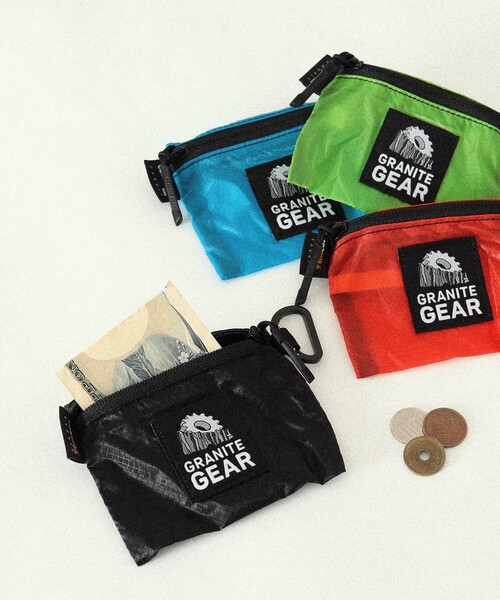 Granite Gear(グラナイトギア)の「GRANITE GEAR / TRAIL WALLET M(ポーチ・レディース・ホワイト/ブラック/パープル/カーキ/サックスブルー/イエロー/オレンジ/ミント/ブラック系その他4/ピンク/チャコールグレー/ブルー・ONE SIZE)」の2枚目の写真