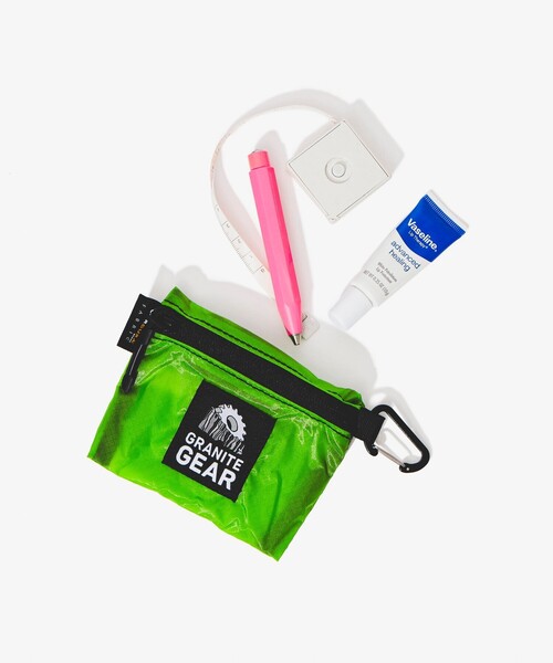 Granite Gear(グラナイトギア)の「GRANITE GEAR / TRAIL WALLET M(ポーチ・レディース・ホワイト/ブラック/パープル/カーキ/サックスブルー/イエロー/オレンジ/ミント/ブラック系その他4/ピンク/チャコールグレー/ブルー・ONE SIZE)」の16枚目の写真