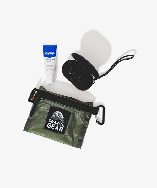 Granite Gear(グラナイトギア)の「GRANITE GEAR / TRAIL WALLET M(ポーチ・レディース・ホワイト/ブラック/パープル/カーキ/サックスブルー/イエロー/オレンジ/ミント/ブラック系その他4/ピンク/チャコールグレー/ブルー・ONE SIZE)」の13枚目の写真