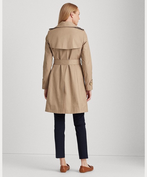 LAUREN RALPH LAUREN(ローレン ラルフ ローレン)の「トレンチ コート(トレンチコート・レディース・ブラウン系3・SMALL/X-SMALL/MEDIUM/XX-SMALL/X-LARGE/LARGE)」の3枚目の写真