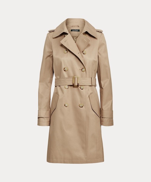 LAUREN RALPH LAUREN(ローレン ラルフ ローレン)の「トレンチ コート(トレンチコート・レディース・ブラウン系3・SMALL/X-SMALL/MEDIUM/XX-SMALL/X-LARGE/LARGE)」の5枚目の写真