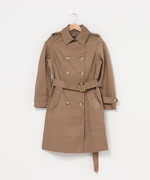 LAUREN RALPH LAUREN(ローレン ラルフ ローレン)の「トレンチ コート(トレンチコート・レディース・ブラウン系3・SMALL/X-SMALL/MEDIUM/XX-SMALL/X-LARGE/LARGE)」の6枚目の写真