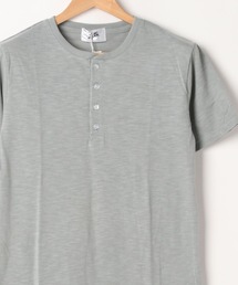 ARCHIVER（アーカイバ）の「【Bl】スラブ天竺ヘンリーネックTシャツ（Tシャツ/カットソー・レディース）」