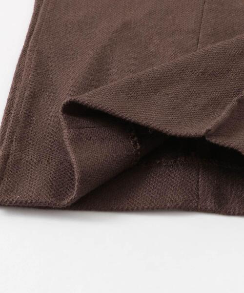 LAATO（ラート）の「BACK SLIT PANTS（スラックス・レディース・ブラウン/オフホワイト・38/36）」の3枚目の写真