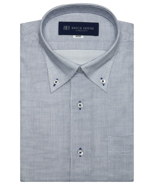 ボタンダウン 形態安定ノーアイロン Wガーゼ Shirts トウキョウシャツ のファッション Wガーゼ セール Tokyo ビジネスシャツ 半袖 ビジネスワイシャツ ビジネスシャツ Tokyo