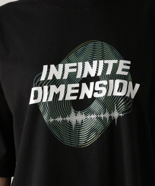 PBLIM（ページボーイリム）の「【PAGEBOYLIM】デジタルグラフィックTシャツ（Tシャツ/カットソー・レディース・ホワイト/ブラック・MEDIUM/X-LARGE）」の12枚目の写真