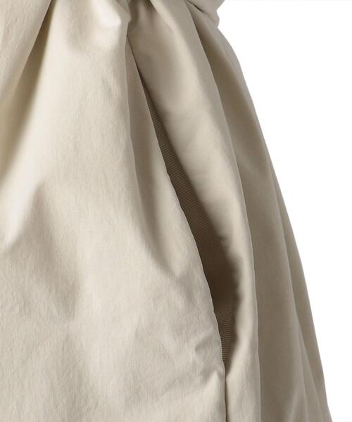 【良品】定価18万　Drawer ノーステッチベルトダウンコート　グレー 良品】定価18万 Drawer ノーステッチベルトダウンコート グレー 良品