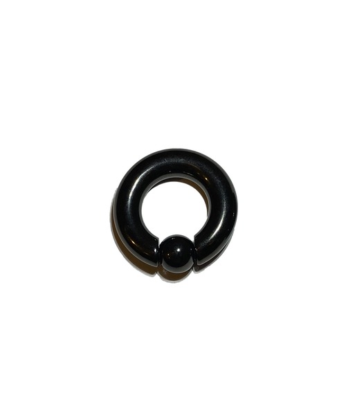 MORPH(モルフ)の「MORPH モルフ CBR ボディーピアス 2ゲージ 14mm~16mm(ピアス(片耳用)・メンズ・ブラック・14/16)」の3枚目の写真
