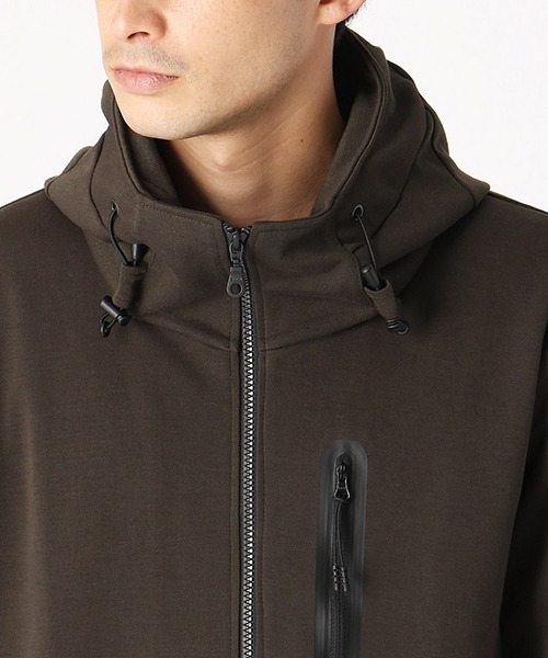 COMME CA ISM(コムサイズム)の「スタンド フードパーカ(パーカー・メンズ・ブラック/ベージュ/カーキ・MEDIUM/LARGE/X-LARGE)」の9枚目の写真