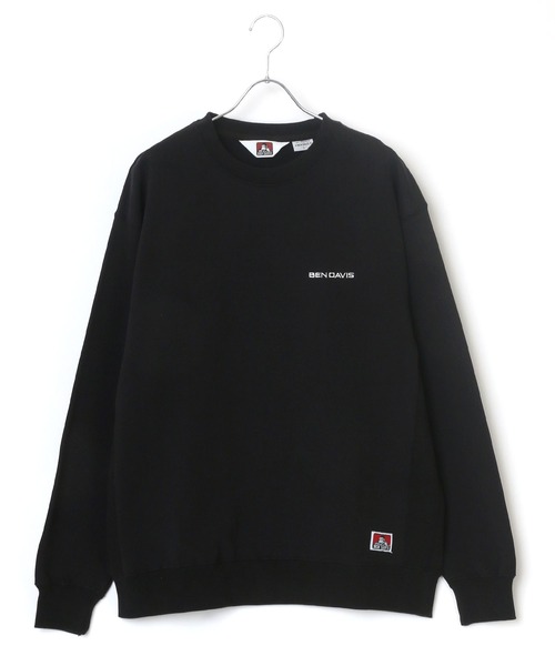 BEN DAVIS（ベンデイビス）の「BEN DAVIS/ベンデイビス ビッグシルエット ワンポイント ロゴ刺繍 スウェット トレーナー（スウェット・メンズ・ホワイト/ブラック/ベージュ/パープル/オレンジ/グリーン系その他/ピンク系その他・S/M/L/XL）」の10枚目の写真