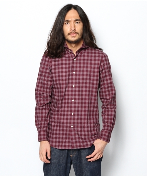 NANO universe（ナノユニバース）の「GUY ROVER(ギ・ローバー)/ホリゾンタルカラーシャツ（シャツ/ブラウス・メンズ・その他1/その他2・X-SMALL/SMALL/MEDIUM）」の9枚目の写真