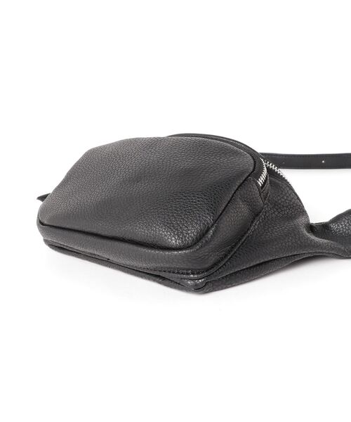 WEGO（ウィゴー）の「WEGO/フェイクレザーウエストバッグ（ショルダーバッグ・メンズ・グレー/ブラック・FREE）」の9枚目の写真