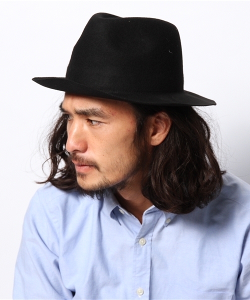 WEGO（ウィゴー）の「WEGO/ロングブリムハット（ハット・メンズ・ブラック/グレー・FREE）」の8枚目の写真