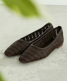 COMME CA ISM | メッシュ　フラット　パンプス(パンプス)