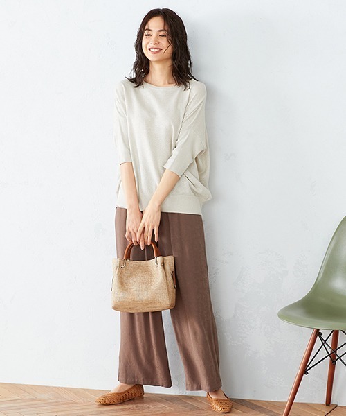 COMME CA ISM（コムサイズム）の「メッシュ　フラット　パンプス（パンプス・レディース・ダークブラウン/キャメル・23.5cm/24.5cm）」の4枚目の写真