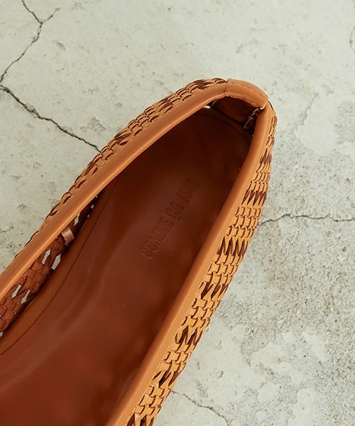 COMME CA ISM（コムサイズム）の「メッシュ　フラット　パンプス（パンプス・レディース・ダークブラウン/キャメル・23.5cm/24.5cm）」の11枚目の写真