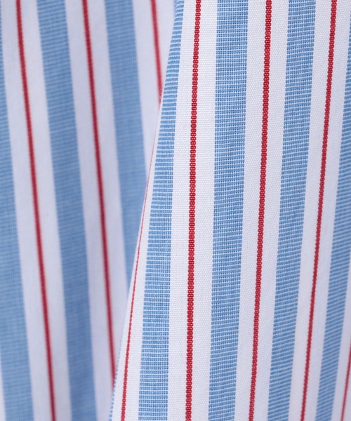 GALLEGO DESPORTES(ギャレゴデスポート)の「【GALLEGO DESPORTES】バンドカラー シャツワンピース WOMEN(シャツワンピース・レディース・ホワイト/レッド/ブルー系その他/ピンク系その他・SMALL)」の21枚目の写真