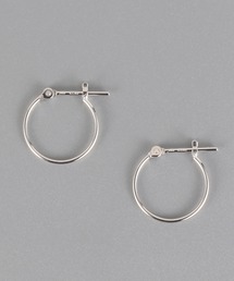 PAS TIERRA | 【Ray】K10クロッシングホワイトゴールドピアス(ピアス（両耳用）)