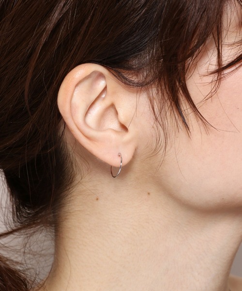 オープニング 大放出セール Ray K10クロッシングホワイトゴールドピアス ピアス 両耳用 Officecomunicacao Com Br