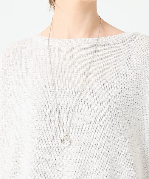 IENA（イエナ）の「【PHILIPPE AUDIBERT】 JESSE 別注 ネックレス72cm◆（ネックレス・レディース・シルバー・FREE）」の3枚目の写真