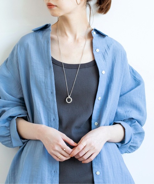 IENA（イエナ）の「【PHILIPPE AUDIBERT】 JESSE 別注 ネックレス72cm◆（ネックレス・レディース・シルバー・FREE）」の8枚目の写真