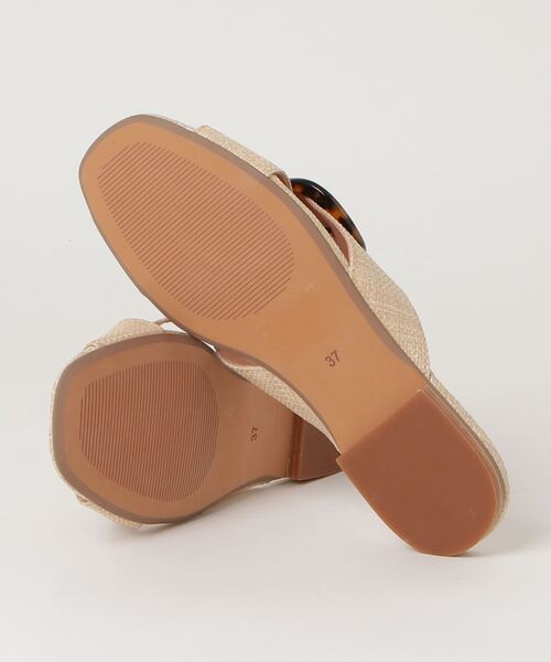 Mollini(モリーニ)の「Mollini AYSORY-MO (モリーニ )(サンダル・レディース・ホワイト/ナチュラル・38/37)」の18枚目の写真