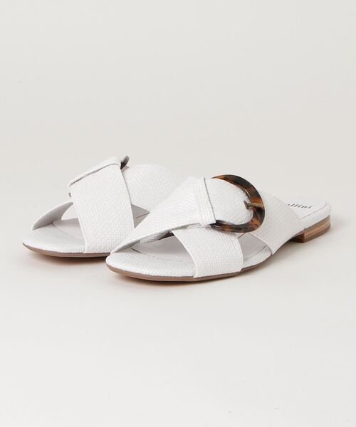 Mollini(モリーニ)の「Mollini AYSORY-MO (モリーニ )(サンダル・レディース・ホワイト/ナチュラル・38/37)」の15枚目の写真