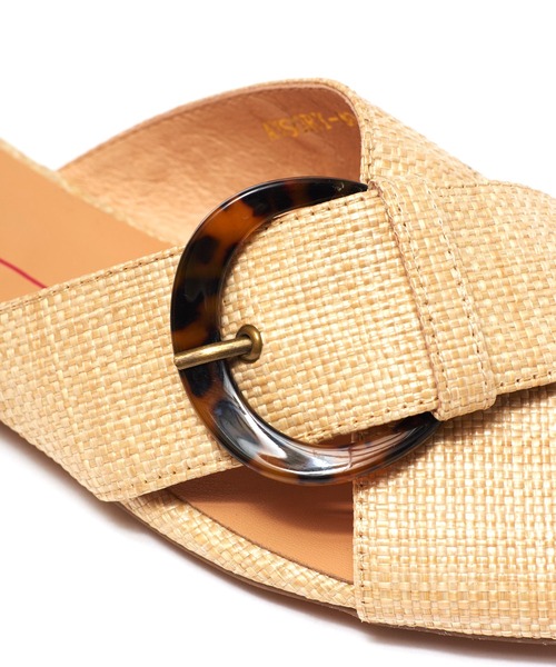 Mollini(モリーニ)の「Mollini AYSORY-MO (モリーニ )(サンダル・レディース・ホワイト/ナチュラル・38/37)」の14枚目の写真