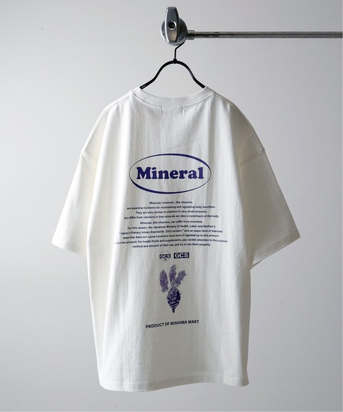 JOURNAL STANDARD(ジャーナルスタンダード)の「【MISHIMA MART/ミシママート】supplementaly Tシャツ(Tシャツ/カットソー・メンズ・ブラック/ネイビー/イエロー/グリーン・MEDIUM/LARGE/X-LARGE)」の3枚目の写真